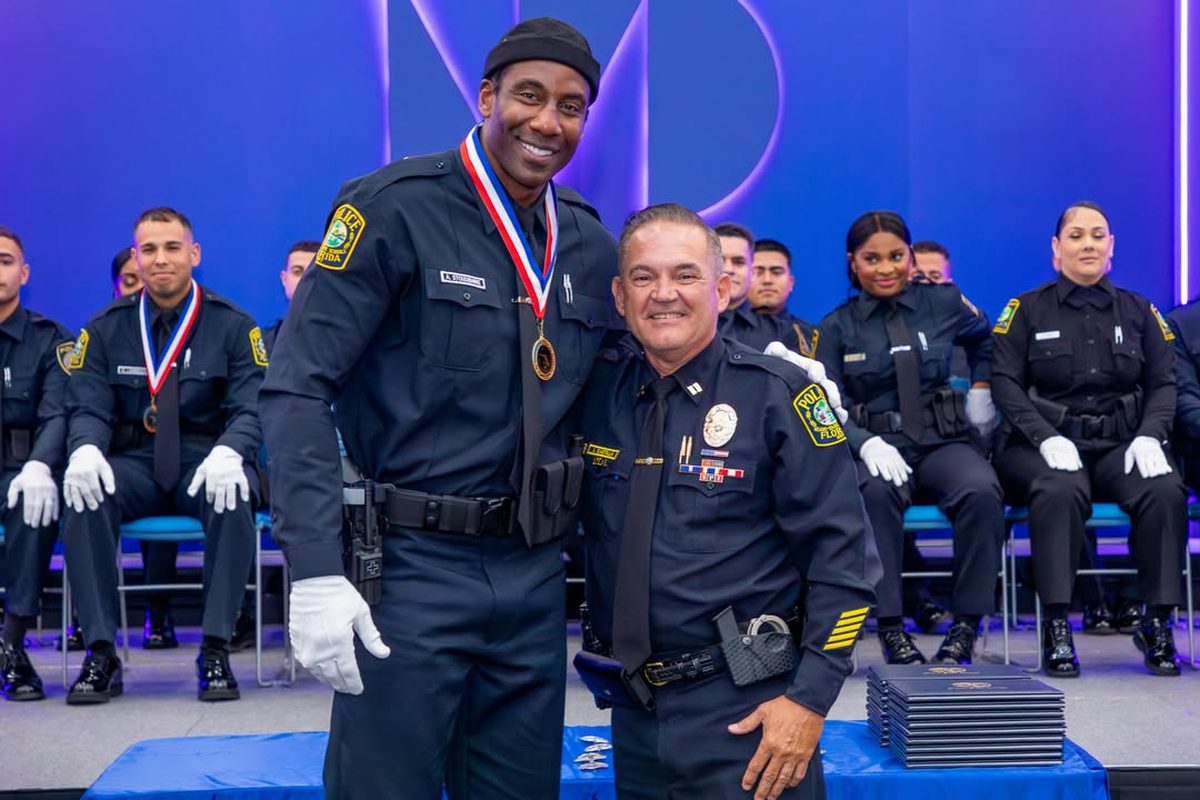 Ex-NBA Star Amar’e Stoudemire Graduates Police Academy at 43