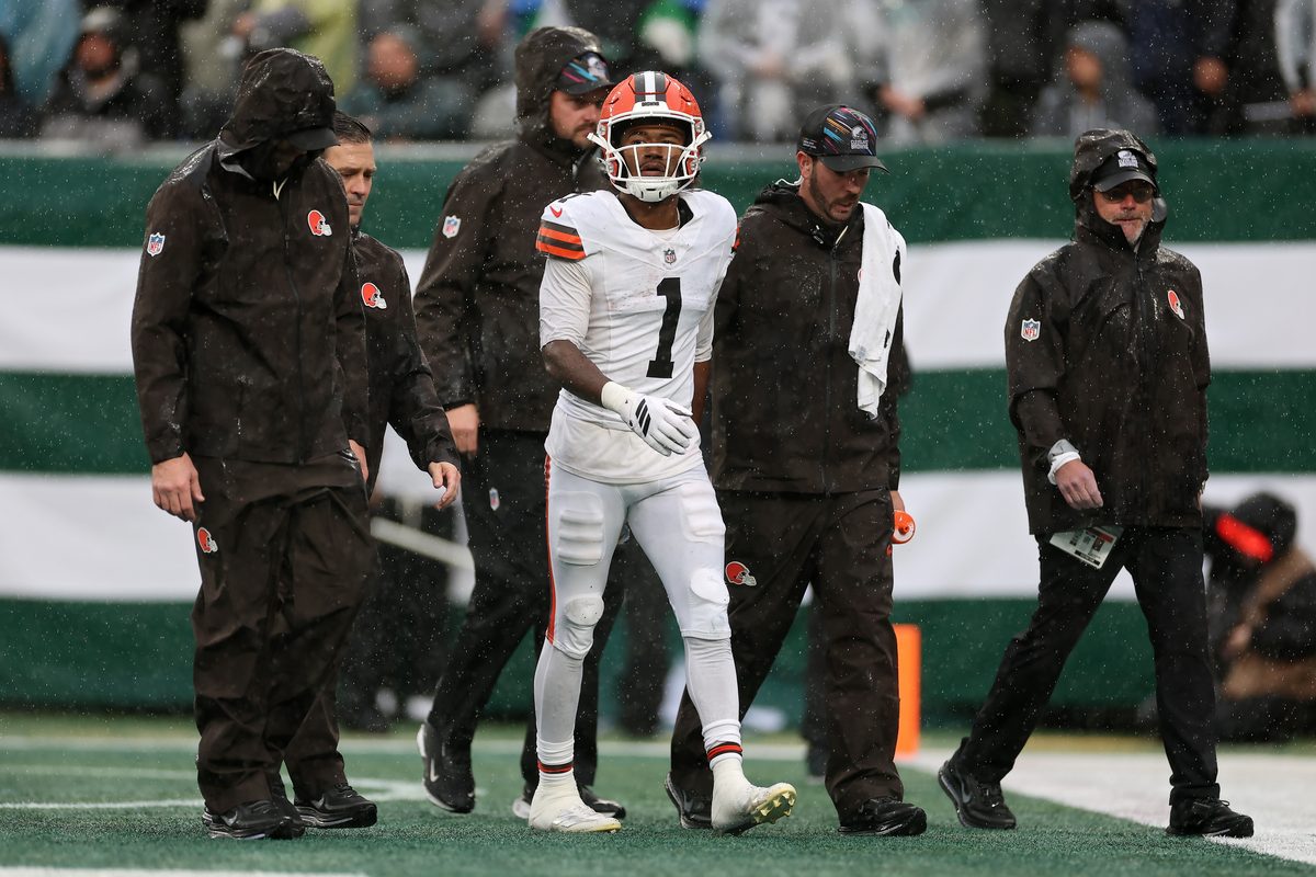 Browns Rookie WR KC Concepcion Rules Out After Brutal Hit