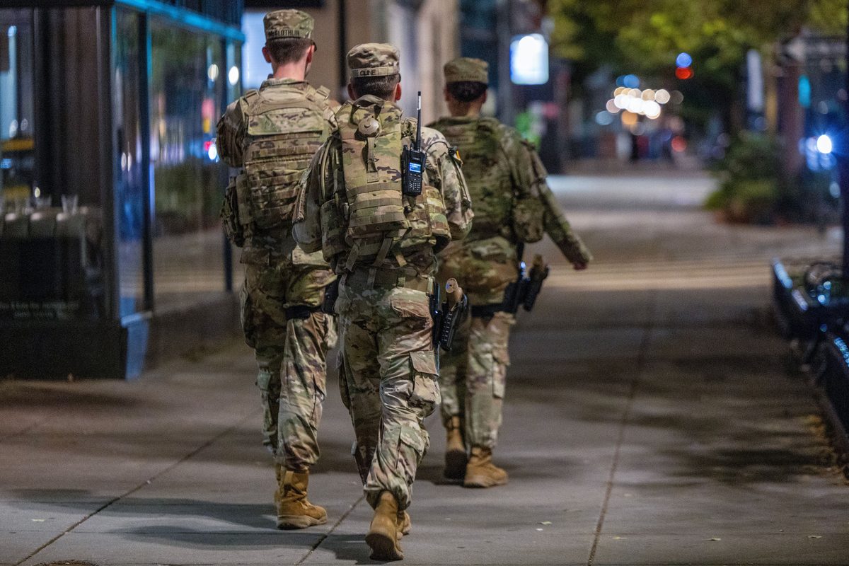 Guard Member Shot Breaking Up DC Fight, Suspect Hit in Return Fire