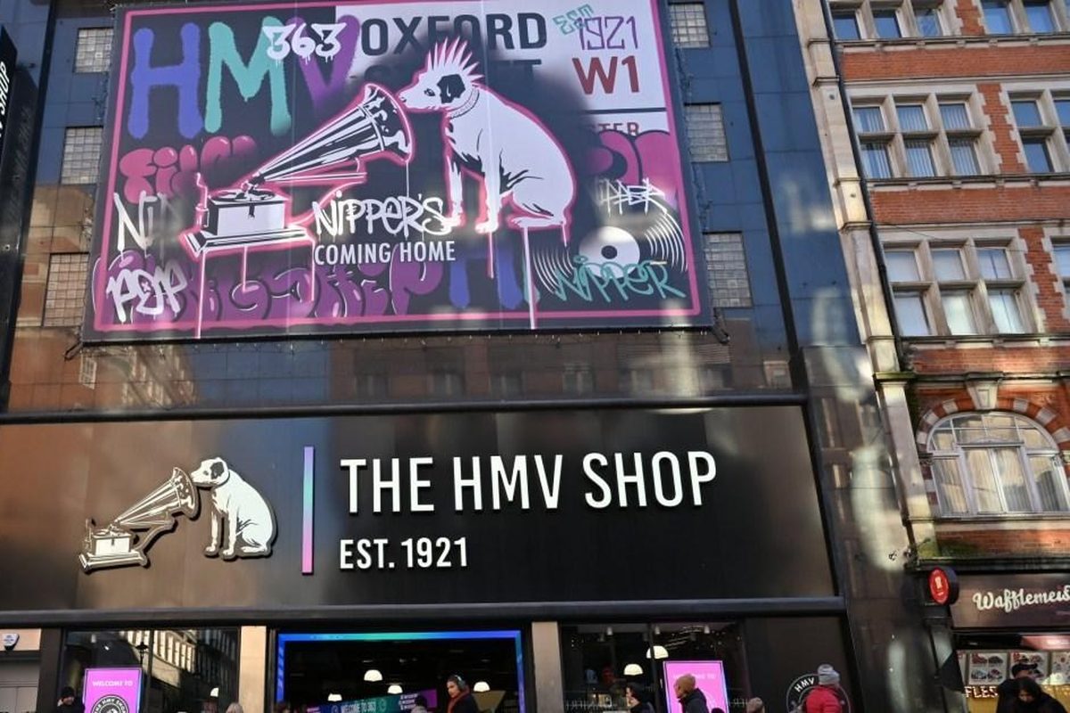 HMV Oxford Street store to close just three years after reopening