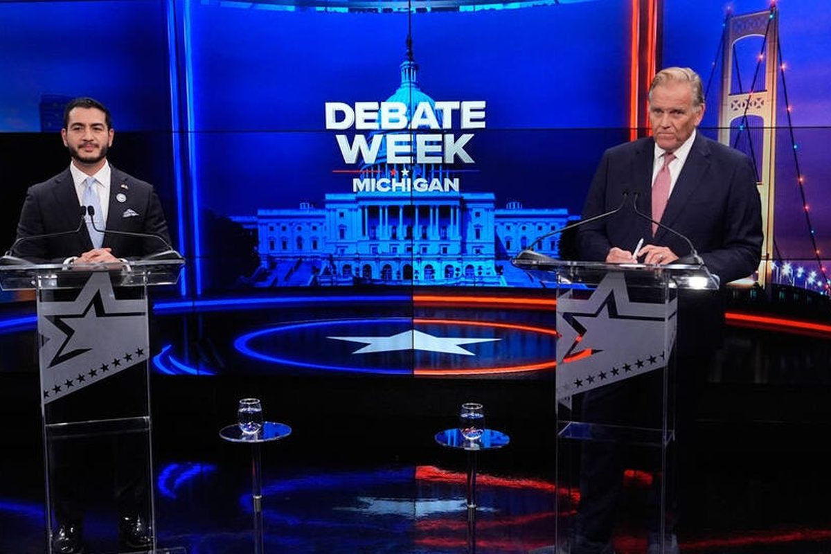 Michigan Senate Candidates Clash Over Iran War, Tariffs, and Insults