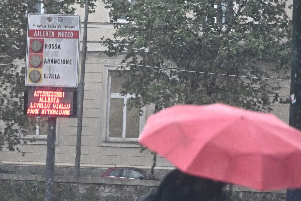 Temporali in arrivo su Nord-Ovest: allerta arancione in Liguria
