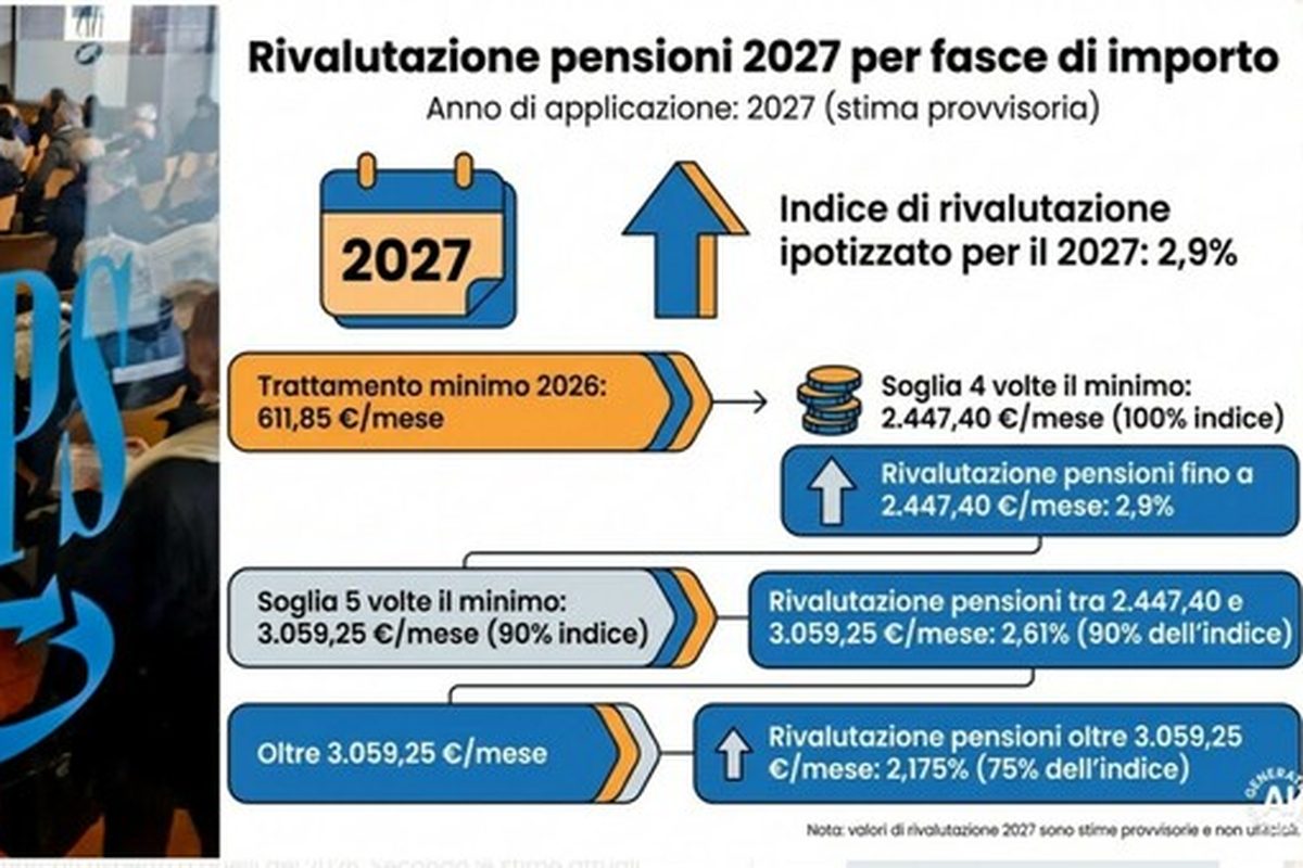 Pensioni 2026: bonus Natale fino a 154,94 euro per i più fragili