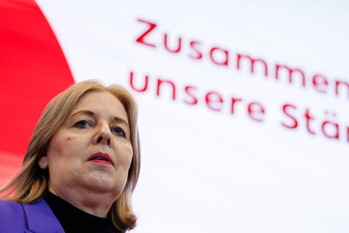 Baerbel Bas si dimette da ministra e copresidente dell'Spd