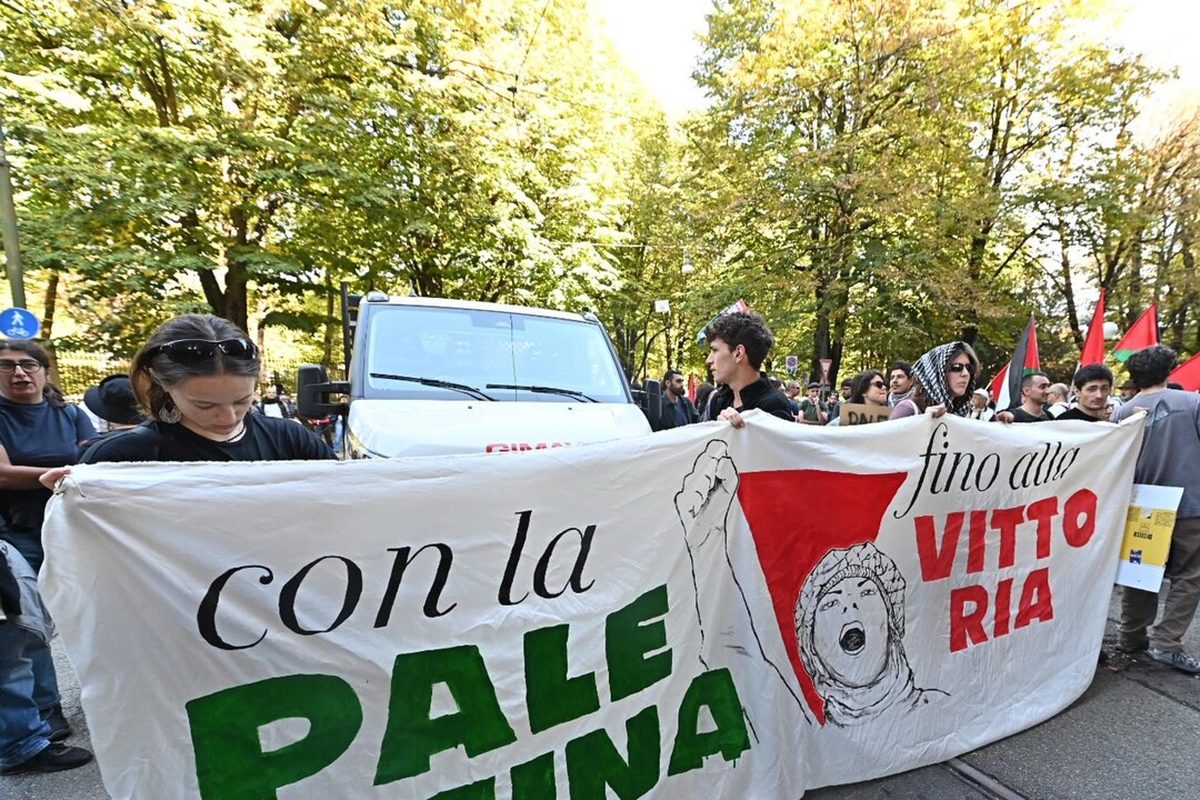 Manifestazioni in Italia a sostegno della Palestina