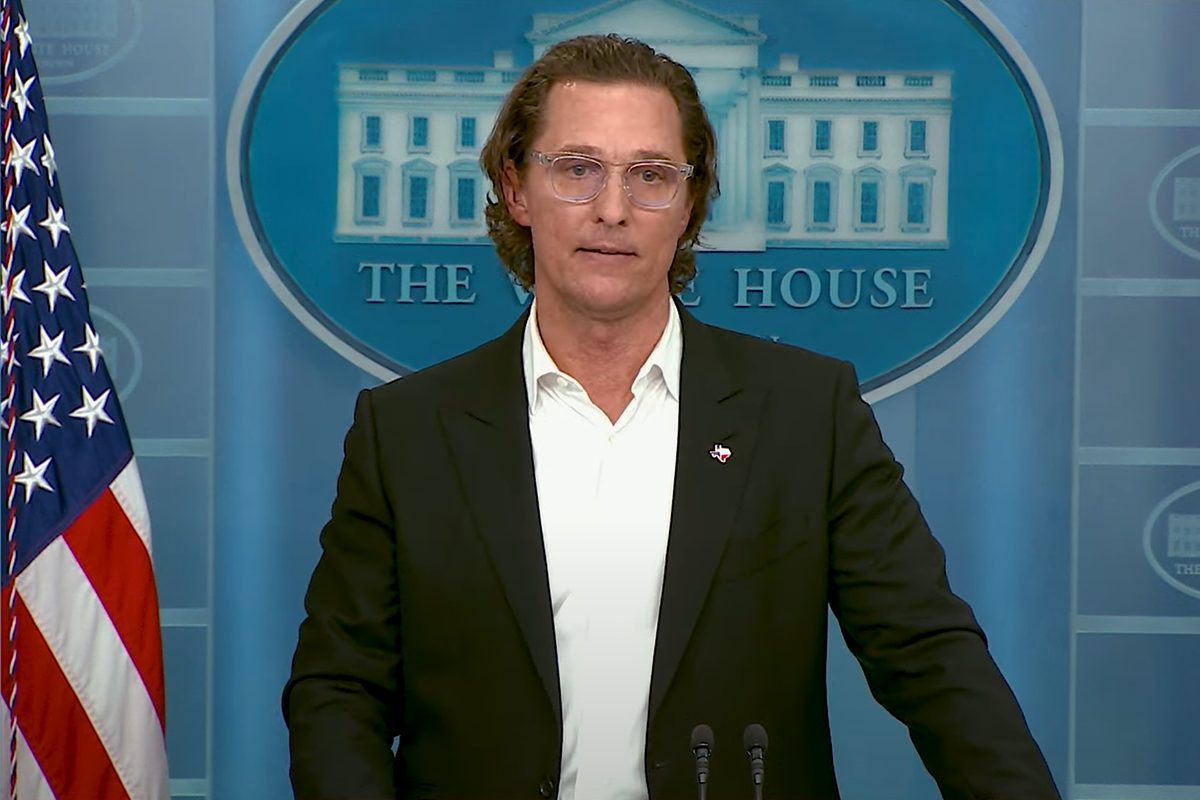 Matthew McConaughey: «Ho letto tutte le recensioni negative per due giorni nel deserto»