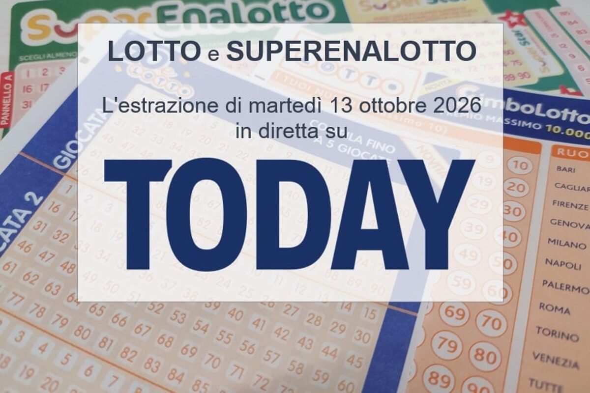 Superenalotto: ecco i numeri vincenti di martedì con jackpot da 39,5 milioni